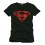 Superman - T-Shirt Superman Logo Rouge Métallisé
