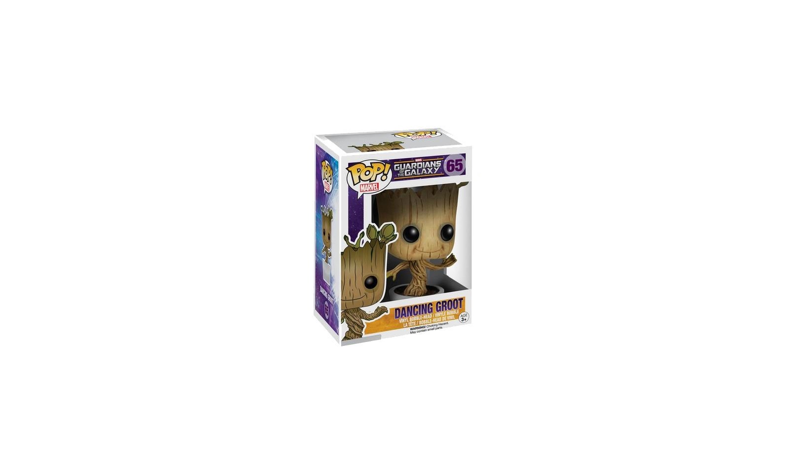 Les Gardiens de la Galaxie - Figurine POP! Bobble Head Dancing Groot 10 cm  - Figurines - LDLC