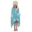 La Reine des neiges - Serviette de bain (cape) Elsa - 120 x 80 cm