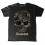 The Walking Dead - T-Shirt Noir Tête de Mort