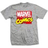 Marvel Comics - Gray T-shirt - Marvel Comics logo